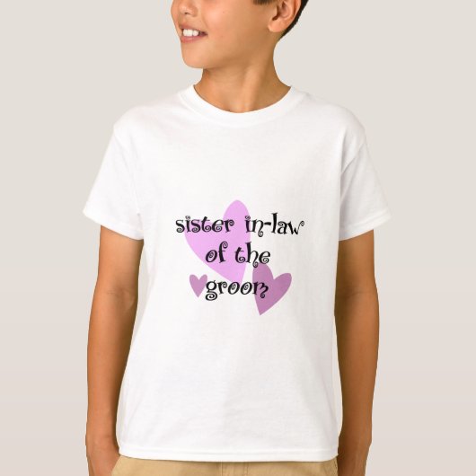 新郎の義理の妹 Tシャツ (正面)