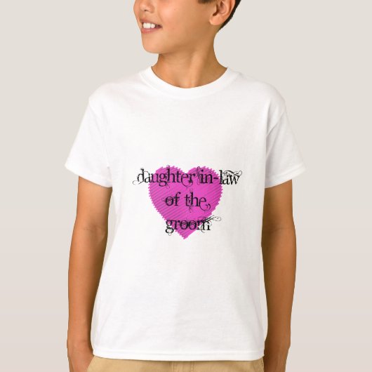 新郎の義理の娘 Tシャツ (正面)