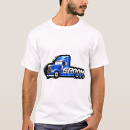 新郎の職業トラック運転手 Tシャツ