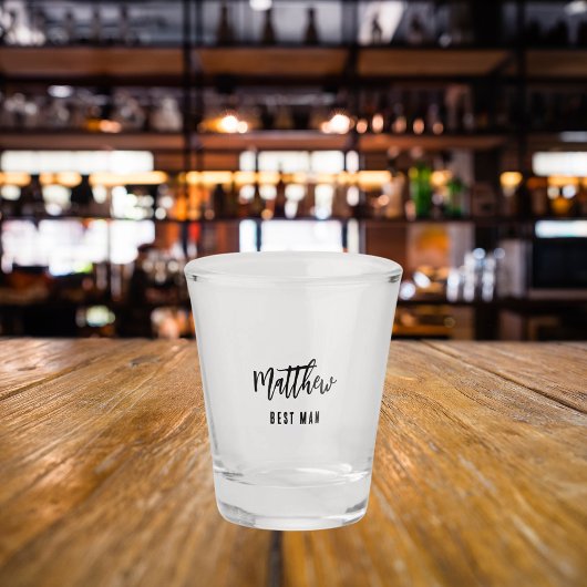 新郎の親友の独身パーティー ショットグラス