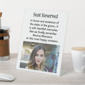 新郎の記念結婚額のサインの妹 台座サイン (インサイチュ)