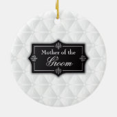 新郎の贅沢な結婚母 | オーナメント (裏面)