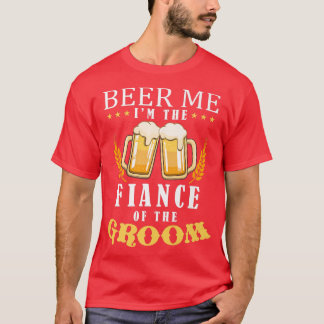 新郎の飲みチームの私のフィアンス結婚を Tシャツ
