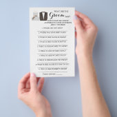 新郎は何て言った？ブライダルシャワーゲーム チラシ (ハンドル)