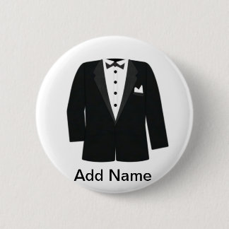 新郎または準正装のイベントのためのギフト 缶バッジ