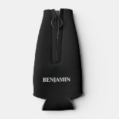 新郎をバチュラーパーティに合わせる ボトルクーラー (裏面)