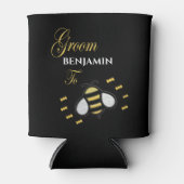 新郎をバチュラーパーティに合わせる 缶クーラー (正面)