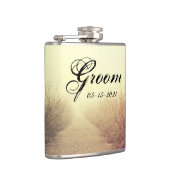 新郎ウイスキーフラスクサンライズパスウェイパスS フラスク (右)