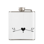 新郎ウイスキーフラスクボホバッファロートバルパターンボ フラスク (裏面)