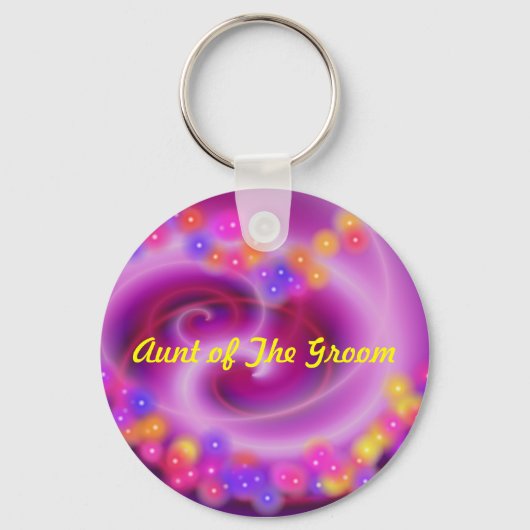 新郎キーチェーンの叔母 キーホルダー (正面)