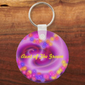 新郎キーチェーンの叔母 キーホルダー (正面)