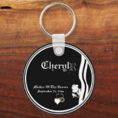 新郎キープサキーチェーンのカスタマイズ可能な母親 キーホルダー (正面)