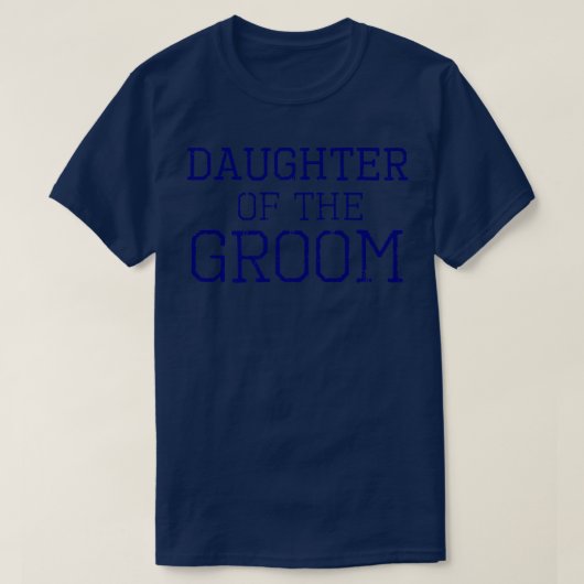 新郎コーディネート結婚披露宴の娘433 Tシャツ (デザイン正面)