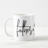 新郎コーヒーマグの父 コーヒーマグカップ (左)