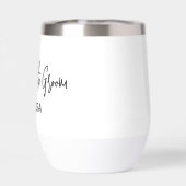 新郎スクリプトの手書き母親 (背面)