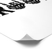 新郎スケルトンハンドブリーフハロウィン結婚ズバチェル ポスター (角)