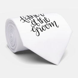 新郎タイの父 ネクタイ