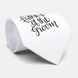 新郎タイの父 ネクタイ