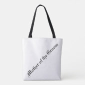 新郎トートバッグの母 トートバッグ (裏面)