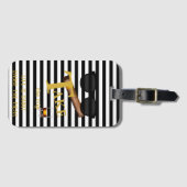 新郎バチェラーボンボヤージトラベル   ラゲッジタグ (正面横)