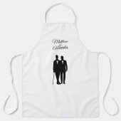 新郎パーソナライズされたと新郎 エプロン (正面)