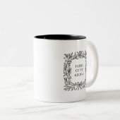 新郎ビクトリアンの父、美的な贈り物 ツートーンマグカップ (正面右)