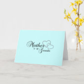 新郎フェイクの母を見せる カード (黄色い花)