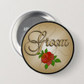 新郎ボタン 缶バッジ (正面&裏面)