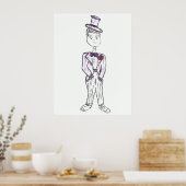 新郎ポスター ポスター (キッチン)