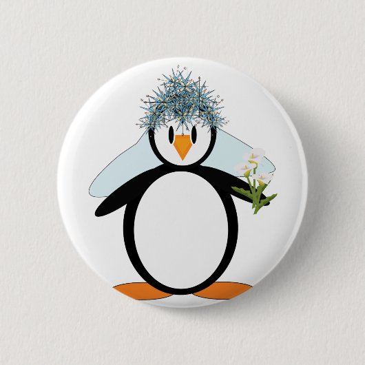 新郎党 缶バッジ (正面)