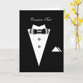 新郎及び花嫁の結婚式の大事な行事の挨拶状 カード (黄色い花)