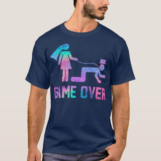 新郎新婦おもしろいミーム結婚ゲームおもしろいOve Tシャツ