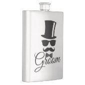 新郎新婦おもしろい フラスク (右)