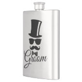 新郎新婦おもしろい フラスク (左)