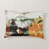 新郎新婦とのビンテージ結婚式 アクセントクッション (裏面)