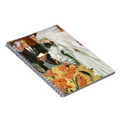 新郎新婦とのビンテージ結婚式 ノートブック (右側)