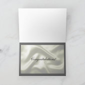 新郎新婦に。 カード (内部)