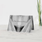 新郎新婦に。 カード (正面)