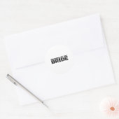 新郎新婦のおもしろいパーティーGifの祖父 ラウンドシール (封筒)