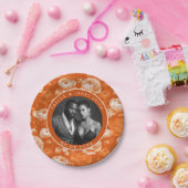 新郎新婦のための美しいランナキュラスプレートCa ペーパープレート (パーティー)