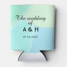 新郎新婦のイニシャルと挙式日付の入った結婚式