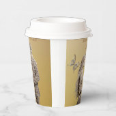 新郎新婦のウェディングギフト 紙コップ (右)