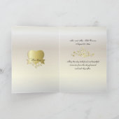 新郎新婦のカード結婚おめでとう カード (内部)