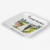 新郎新婦のゴルフのエベ結婚ル ペーパープレート (傾斜あり)