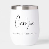 新郎新婦のシック結婚な母 (背面)