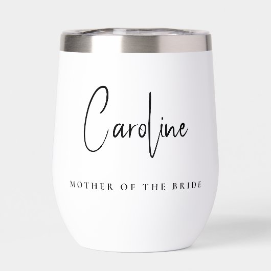 新郎新婦のシック結婚な母 (背面)