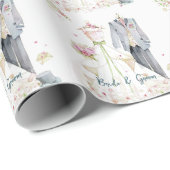 新郎新婦のド結婚レス ラッピングペーパー (ロールコーナー)