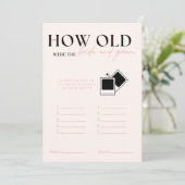 新郎新婦のブライダル 招待状 (スタンド正面)