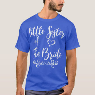 新郎新婦のリトル・シスター結婚・マッチング Tシャツ