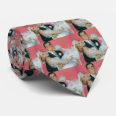 新郎新婦のヴィンテージ運ウェディング ネクタイ (ロール)